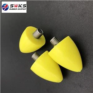 Polyuretánový materiál gumové tlmiče Izolátor držiaky